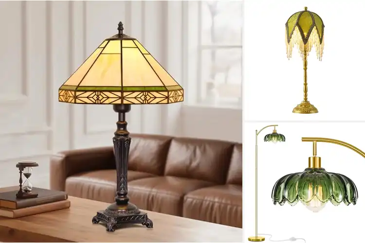 Detailed view of Best Vintage Art Deco Style Lamps