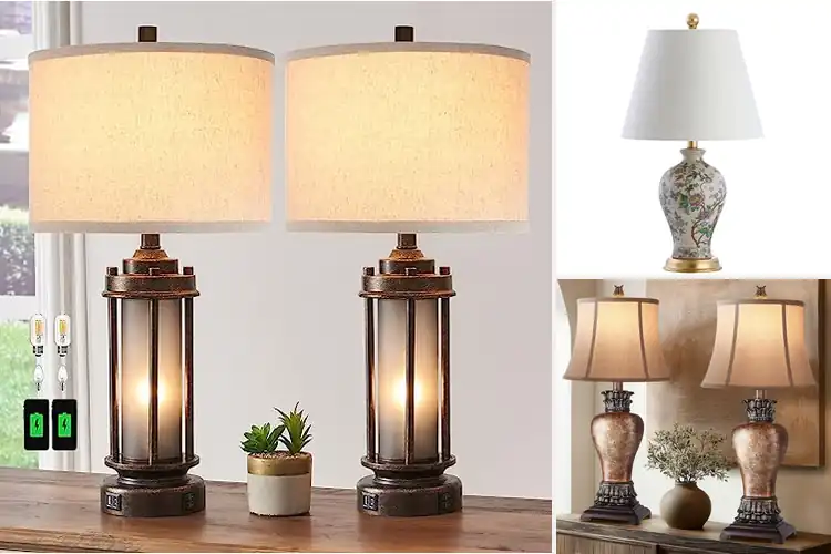 Detailed view of Best Vintage Living Room Lamps