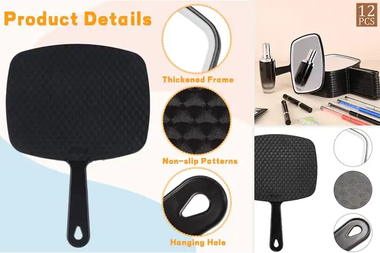 Detailed view of Best Wall Mount Or Handheld Mirror For Barbershop
