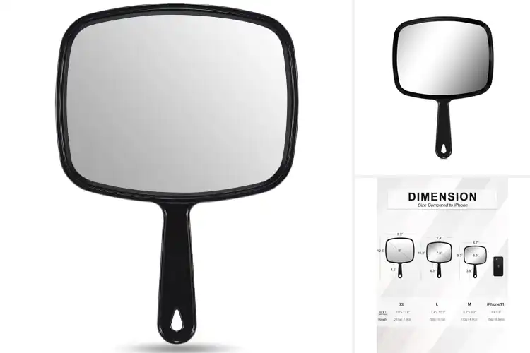 Detailed view of Best Waterproof Hand Mirrors