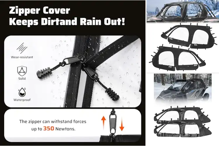 Detailed view of Best Waterproof Side Windows For Rzr Xp 4 Turbos